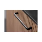Fogantyú Furnipart CARVE  160mm, fém, fekete matt