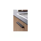 Fogantyú Furnipart GUILD  160mm, fém, fekete matt