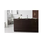 Fogantyú Furnipart VILLA  128mm, fém, fényes nikkel