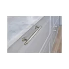Fogantyú Furnipart VILLA  128mm, fém, fényes nikkel