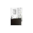 Fogantyú Furnipart VILLA  128mm, fém, fekete nikkel