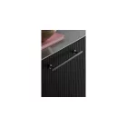Fogantyú Furnipart VILLA  192mm, fém, fekete metál