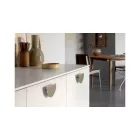 Fogantyú Furnipart HORIZON LARGE   64mm, fém, csiszolt sárgaréz