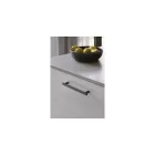 Fogantyú Furnipart BIS  160mm, fém-fa, matt fekete - fekete tölgy