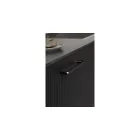 Fogantyú Furnipart UNIFY  160mm, fém, fekete metál