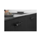 Fogantyú Furnipart UNIFY  160mm, fém, fekete metál