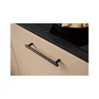 Fogantyú Furnipart TOCCO  160mm, fém, fekete matt