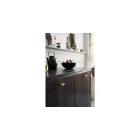 Fogantyú Furnipart CHATEAU T gomb, fém, sötét csiszolt arany