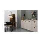 Fogantyú Furnipart LEAF   32mm, fém, csiszolt sárgaréz