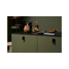 Fogantyú Furnipart LEAF   32mm, fém, fekete matt