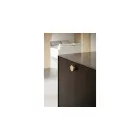 Fogantyú Furnipart CIRCLE gomb, fém, sötét csiszolt arany