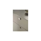 Fogantyú Furnipart CIRCLE gomb, fém, szálcsiszolt