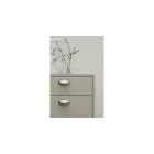 Fogantyú Furnipart LUNA   64mm, fém, szálcsiszolt