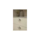 Fogantyú Furnipart LUNA   96mm, fém, fényes nikkel