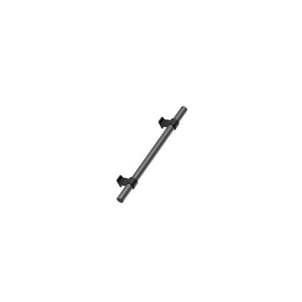 Fogantyú Furnipart BOND  160mm, fém-akumínium, matt fekete - fekete metál