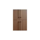 Fogantyú Furnipart BOND  320mm, fém-akumínium, antik barna - finoman csiszolt sárgaréz