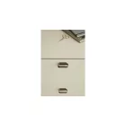 Fogantyú Furnipart RACE   32mm, fém-fa, csiszolt sárgaréz - lakkozott tölgy