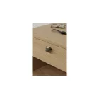 Fogantyú Furnipart FLOW   32mm, fém, csiszolt sárgaréz
