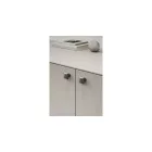 Fogantyú Furnipart FLOW   32mm, fém, fekete metál