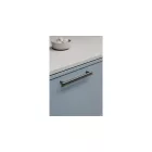 Fogantyú Furnipart FLOW  160mm, fém, fekete metál