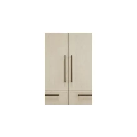 Fogantyú Furnipart FLOW  320mm, fém, csiszolt sárgaréz