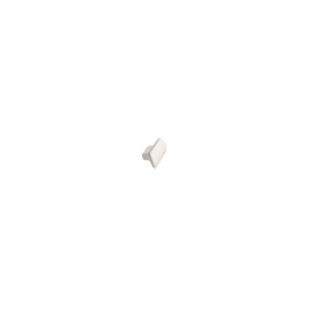 Fogantyú Furnipart VANILLA gomb, porcelén, fehér