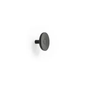   Fogas  Viefe ZOOT  gomb,  90mm, fa-alumínium, matt fekete + fekete lakkozott EI