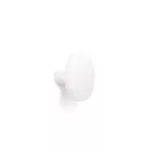 Fogas  Viefe COMO gomb, fém, matt fehér EI