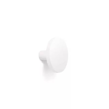 Fogas  Viefe COMO gomb, fém, matt fehér EI