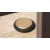 Ajtóütköző  Viefe LOW 68mm, alumínium, csiszolt pezsgő