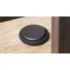 Ajtóütköző  Viefe LOW 68mm, alumínium, láva szürke