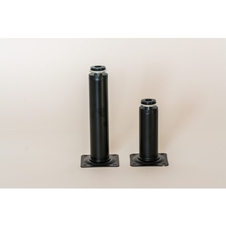 BLY SL30 fém cső bútorláb 100mm, fekete matt