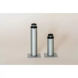 BLY SL30 fém cső bútorláb 100mm, króm matt
