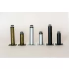 BLY SL30 fém cső bútorláb 150mm, króm matt