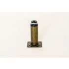 BLY SL30 fém cső bútorláb 100mm, antik réz