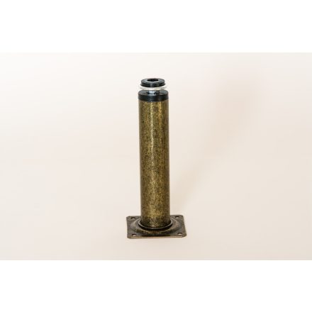 BLY SL30 fém cső bútorláb 150mm, antik réz
