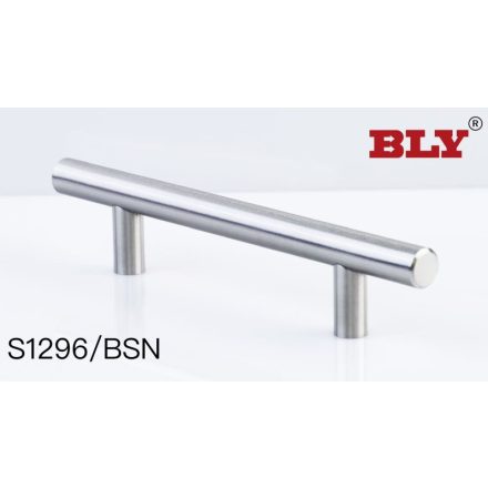 BLY S12 rúdfogantyú 96|150mm nemesacél imitáció + csavarok üreges