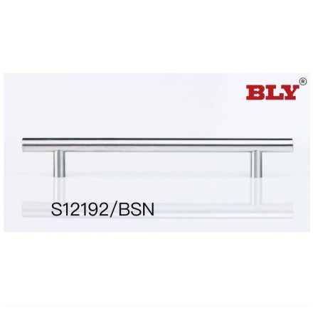BLY S12 rúdfogantyú 192|272mm nemesacél imitáció + csavarok üreges