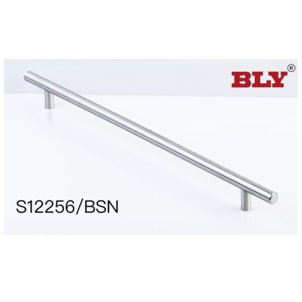 BLY S12 rúdfogantyú 256|336mm nemesacél imitáció + csavarok üreges
