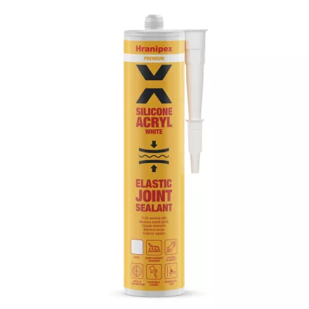 Silicone-Acryl Sealant WHITE - Szilikon-akril tömítő FEHÉR