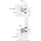 SISCO 823 profil alu alsó 2000mm