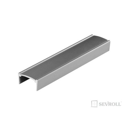 SEVROLL profil "U" Decor 18mm 3m ezüst