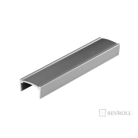 SEVROLL profil "U" Decor 18mm 3m ezüst