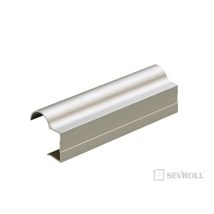 SEVROLL Focus 16mm fogantyú profil 2,7m ezüst