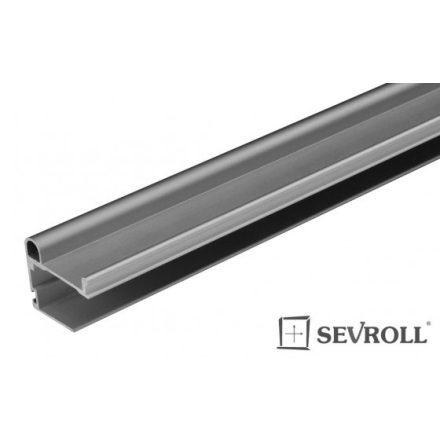 SEVROLL Tytan fogantyú profil 18mm 2,7m ezüst