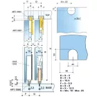 STRONG alu profil 1030W alsó 2m