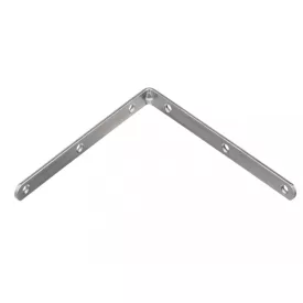 Sarokvas 150x150mm megerősített, cink fehér