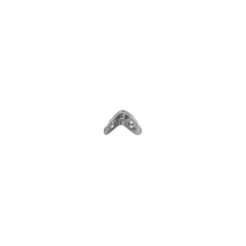Sarokvas 20x20mm megerősített, cink fehér