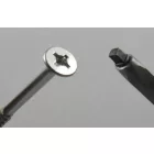 Uniquadrex csavar 3x20 süllyesztett cink fehér