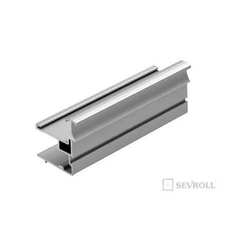 SEVROLL Prince 01 fogantyú profil 2,7m ezüst